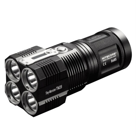 Nitecore Nitecore TM28 Rechargeable Flashlight Set Black TM28 Set